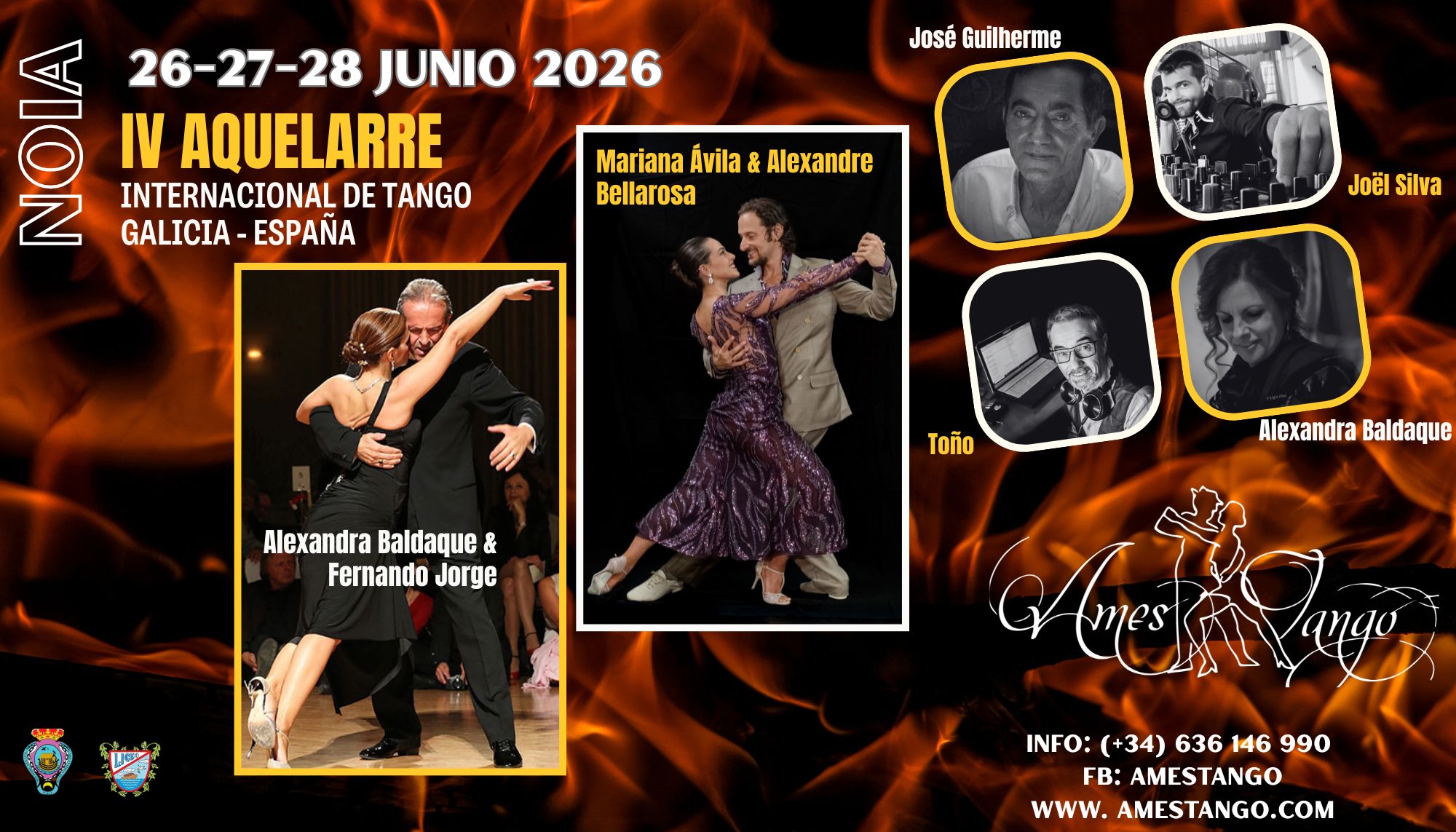 IV Aquelarre Internacional de Tango 26,27 y 28 de junio de 2026